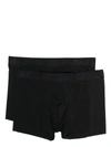 Wolford Logo-waistband Boxers Set Of 2 In Black