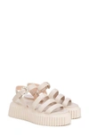 Agl Attilio Giusti Leombruni Strap-design Platform Sandals In Hidrangen
