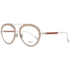 TOD'S BROWN WOMEN OPTICAL FRAMES