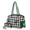 Mkf Collection By Mia K Karlie Tote Bag With Wallet - 2 Pieces In Green