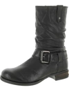 JOSEF SEIBEL TUCSON WOMENS LEATHER SLOUCHY ANKLE BOOTS