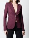 Smythe 'duchess' Single Button Blazer In Pink