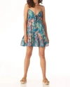 Tart Collections Roma Cotton Dress In Sketched Abstract In Multi