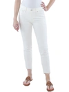 MOUSSY VINTAGE WOMENS MID RISE RELEASED HEM SKINNY JEANS
