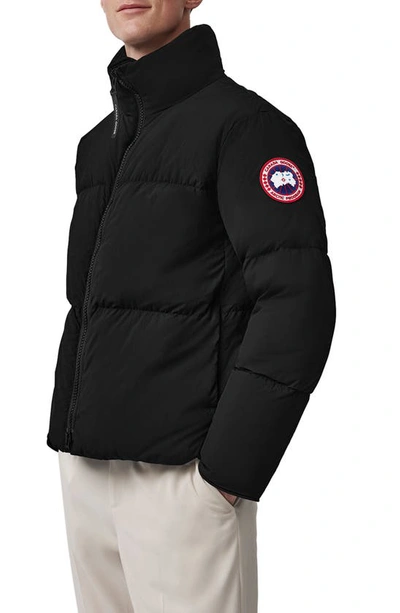Canada Goose Lawrence Puffer Down Jacket In Black