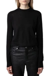 ZADIG & VOLTAIRE EMMA WOOL CREWNECK SWEATER