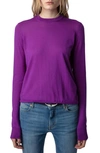 ZADIG & VOLTAIRE EMMA WOOL CREWNECK SWEATER