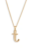 JENNY BIRD CUSTOMIZED MONOGRAM PENDANT NECKLACE