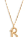 JENNY BIRD CUSTOMIZED MONOGRAM PENDANT NECKLACE