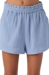 O'NEILL O'NEILL KIDS' CARLITA COTTON GAUZE SHORTS