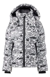 MACKAGE X MATTHEW LANGILLE KIDS' JESSE WATER REPELLENT 800 FILL POWER RECYCLED DOWN JACKET WITH HOOD