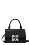 TORY BURCH MINI TREND EMBELLISHED RECYCLED NYLON TOP HANDLE BAG