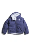 The North Face Babies' Logo-print Padded Jacket In Blue