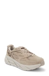 Hoka Clifton Shoe L Suede In Simply Taupe / Pumice Stone