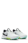 Nike Air Zoom Infinity Tour Rubber-trimmed Flyknit Golf Shoes In Neutrals