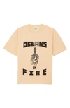 THE RAD BLACK OCEANS ON FIRE GRAPHIC T-SHIRT