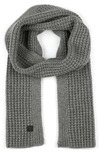 ALLSAINTS THERMAL KNIT SCARF