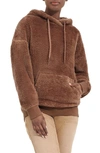 Ugg Loyra Sherpa Hoodie In Cedar Bark