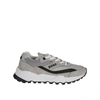 Dsquared2 Grey Canvas And Suede Sneakers