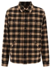 Kenzo Checked Wool-blend Overshirt