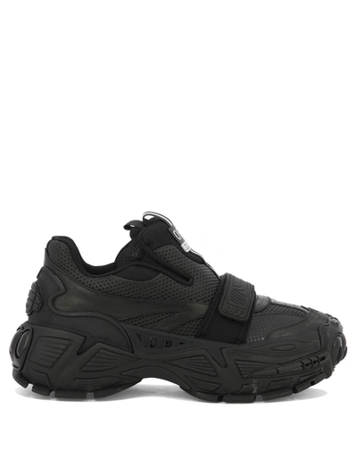 Off-white Panelled Chunky Sneakers In Black