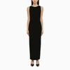 KHAITE BLACK EVELYN LONG DRESS