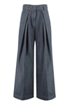 PESERICO PESERICO COTTON BAGGY TROUSERS