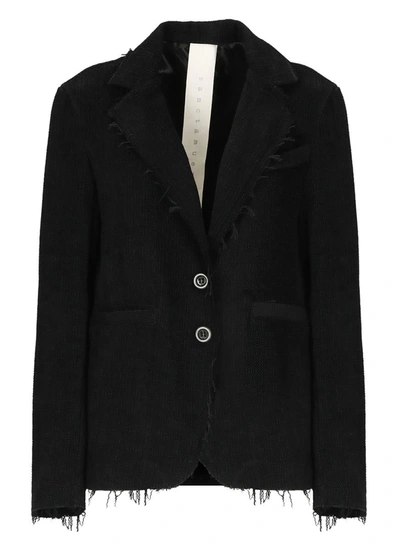 Sanctamuerte Cotton Jacket In Black