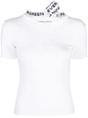 Y/project T-shirt With Jacquard Logo In White