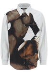 Y/project Y Project Body Collage Shirt In Gray