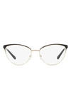 MICHAEL KORS MARSAILLE 55MM CAT EYE OPTICAL GLASSES