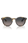 Ray Ban Larry 49mm Gradient Polarized Phantos Sunglasses In Mustard