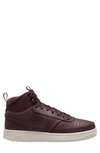 Nike Men's Court Vision Mid Winter Shoes In Red