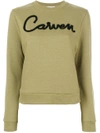 CARVEN printed sweatshirt,7111SW02212194319