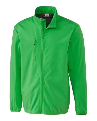 Clique Men's Trail Softshell Jacket In Green