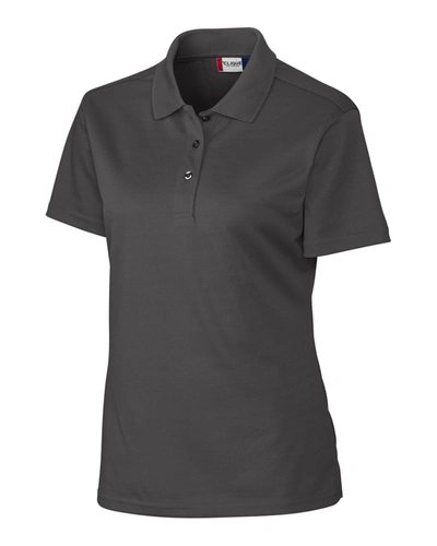 Clique Lady Malmo Pique Polo Shirt In Black