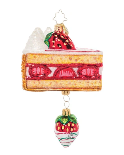 Christopher Radko Divine Dessert Christmas Ornament