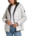 Moncler Narlay Puffer Jacket W/ Logo Detail In Multi
