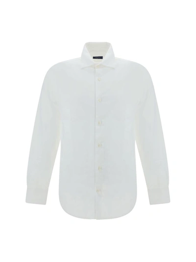 Deperlu Man Shirt White Size Xxl Cotton In 01