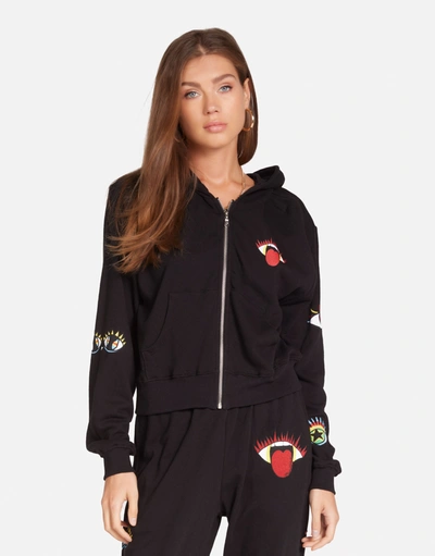 Lauren Moshi Lachelle Rocker Eye In Black