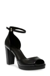 Anne Klein Vixen Platform Sandal In Black