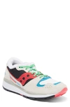 Saucony Azura Lite Low-top Sneakers In White/ Black/ Pink