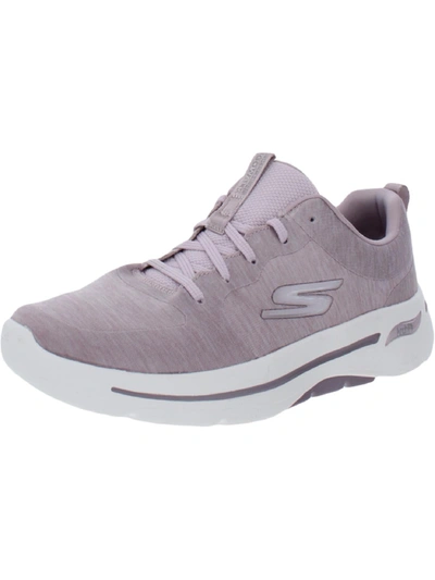 Skechers Go Walk Arch Fit Womens Workout Fitness Athletic And Training Shoes In Multi