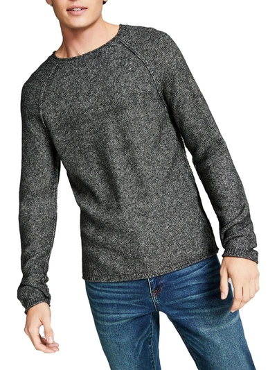 AND NOW THIS MENS KNIT PULLOVER CREWNECK SWEATER