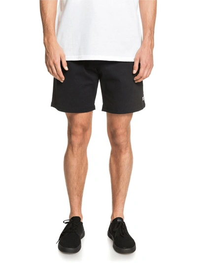 Quiksilver Cabo Shore Mens Mid-rise 8" Inseam Casual Shorts In Black