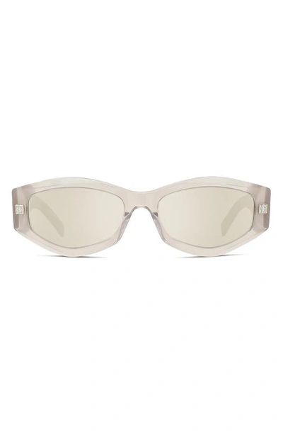 Givenchy Women's Gv Day 54mm Geometric Sunglasses In Grey