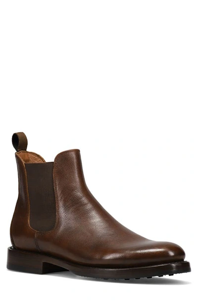 Frye Men's Dylan Grained Leather Chelsea Boots In Whiskey - Paramount