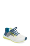 Olukai Wailuku Sneaker In Bright White / Lagoon