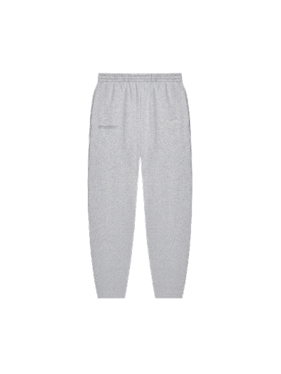 Pangaia Dna Barrel-leg Joggers In Grey Marl