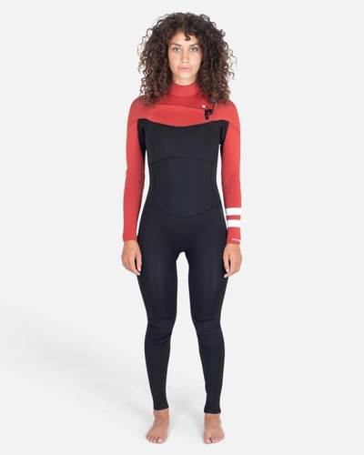 Sheico Women's Womens Advantage 4/3mm Fullsuit In Lava Fall